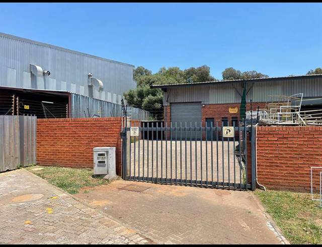 INDUSTRIAL PROPERTY TO RENT IN HENNOPS PARK INDUSTRIAL